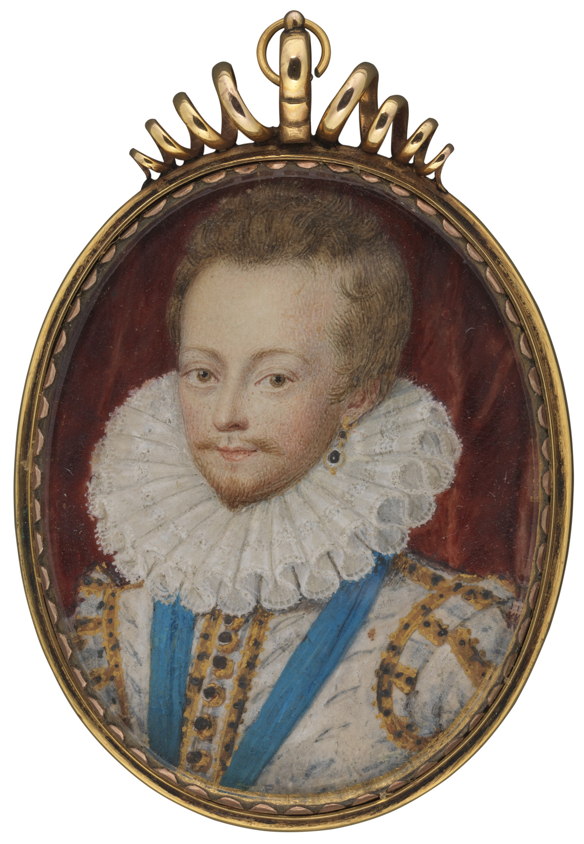 Robert Carr, Earl of Somerset (1587-1645), favourite of James I, by Nicholas Hilliard, watercolour on vellum, c.1611 © National Portrait Gallery, London