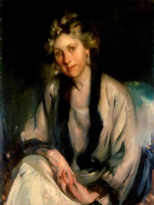 Portrait of a Lady by Cecil William Rea (1861-1935) © Tyne & Wear Archives & Museums