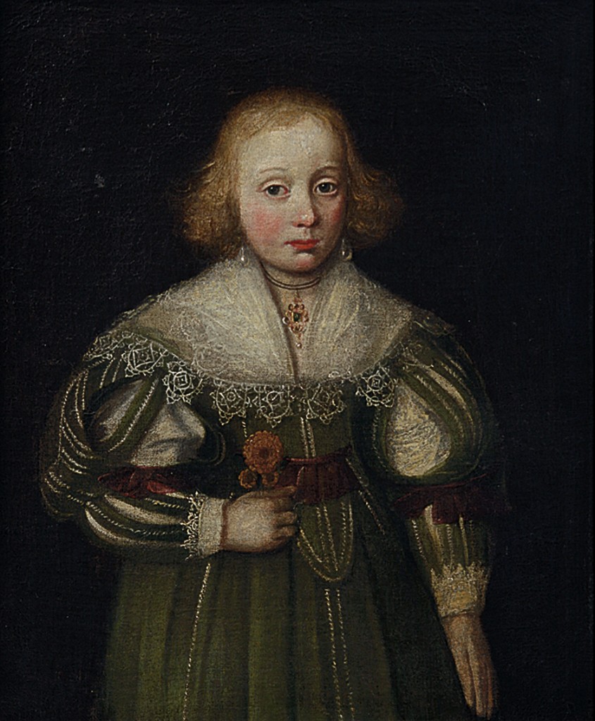 Girl in a green dress, English School, early 17th century © Mount Edgcumbe collection
