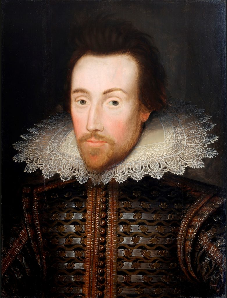 Portrait owned by The Shakespeare Birthplace Trust.