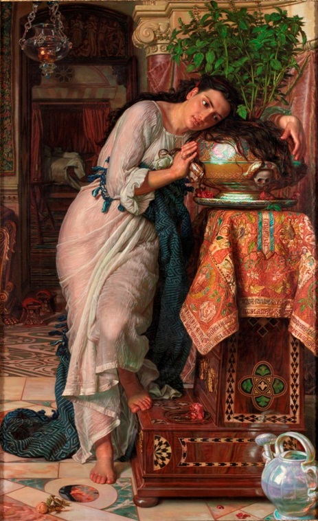 Isabella and the Pot of Basil by William Holman Hunt (1827-1910), 1867. © Tyne & Wear Archives & Museums