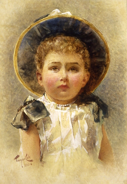 Adeline Ayles by Philip Tennyson Cole, c.1885-86. © Royal Albert Memorial Museum and Art Gallery and Exeter City Council