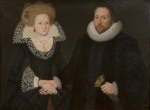 Unknown man and woman by an anonymous artist, c.1610-1614. This image, owned by Pembroke College, forms part of a Research Programme co-ordinated by the University of Oxford and has been supplied under Licence by Isis Innovation Ltd. © University of Oxford 2006