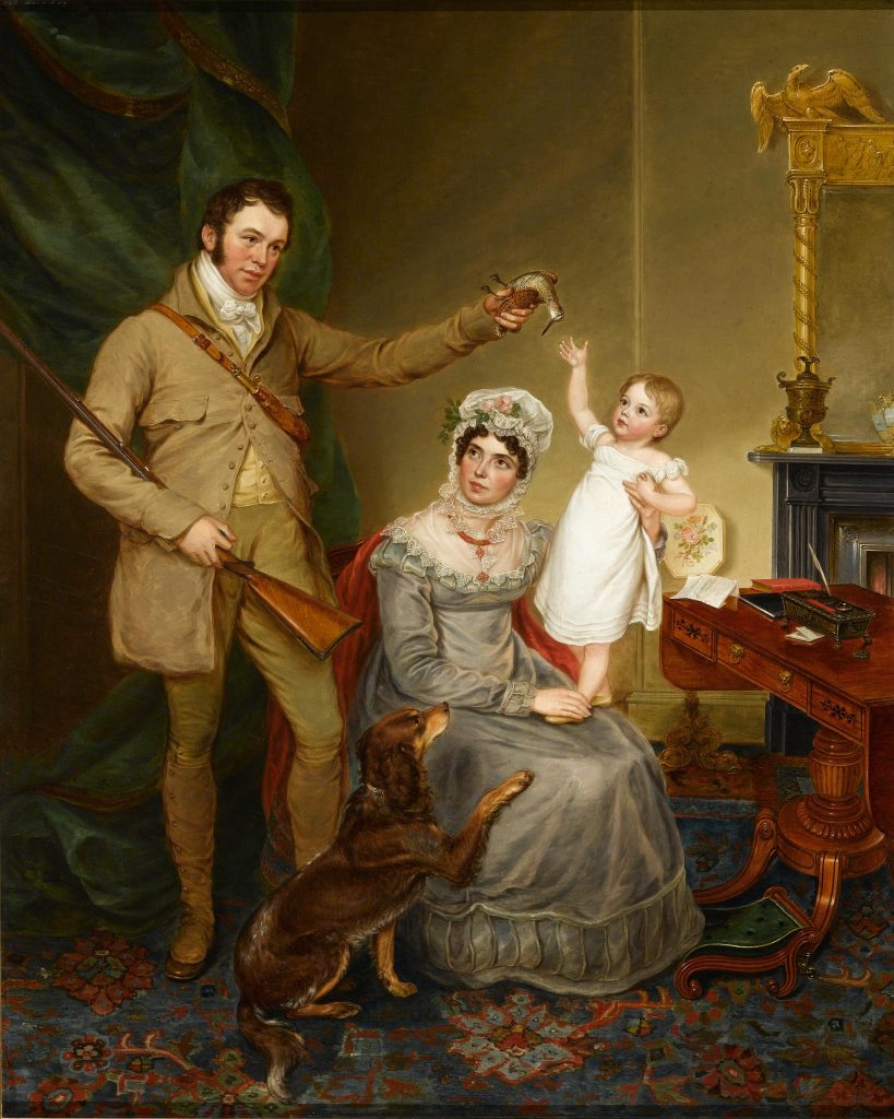 The Palmer Family by James Leakey, c.1822. © Royal Albert Memorial Museum and Art Gallery and Exeter City Council