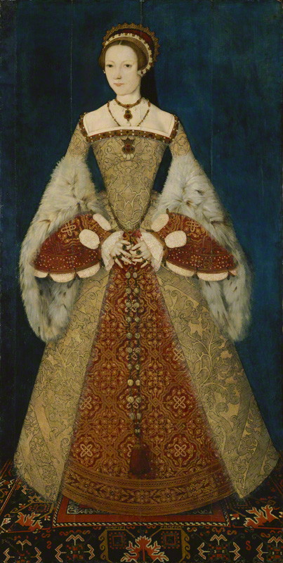 Catherine Parr attributed to Master John, oil on c.1545. © National Portrait Gallery, London