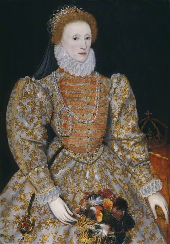 Queen Elizabeth I (1533-1603) by unknown Netherlandish artist, oil on panel, circa 1575. © National Portrait Gallery, London