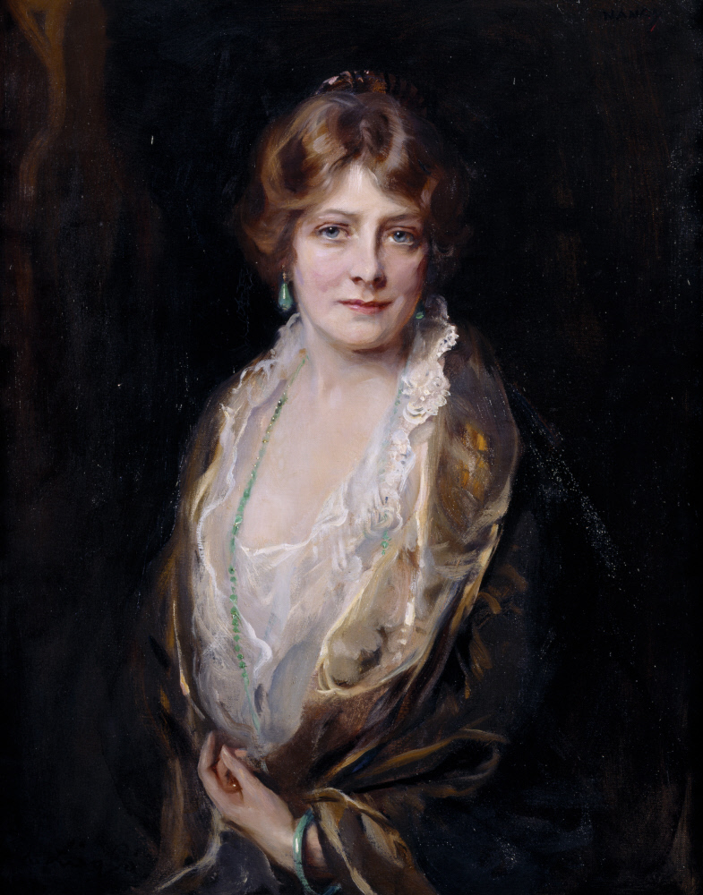 The Hon. Nancy Beatrice Borwick, Lady Croft (1884-1949) by Philip Alexius de László, oil on canvas, 1924. National Trust, Croft Castle, Herefordshire. ©National Trust Images