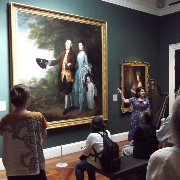 Amina Wright, Senior Curator at the Holburne Museum, discussing Gainsborough's 'The Byam Family', c.1762