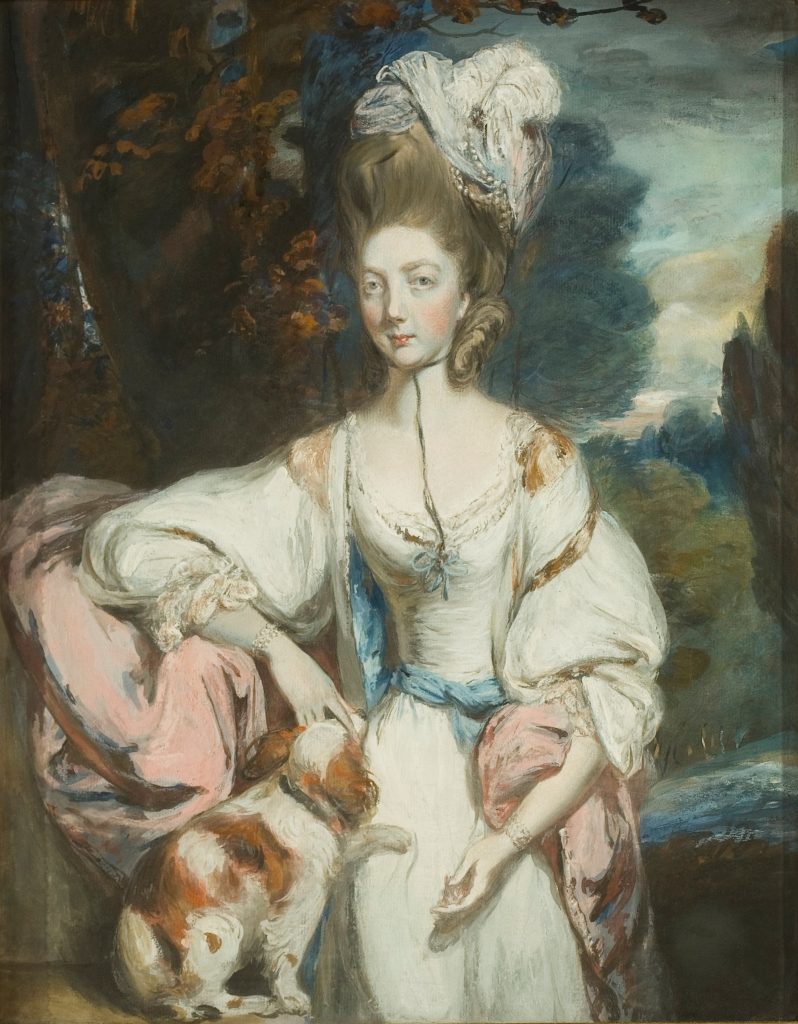 Mrs Henchman by Daniel Gardner (?1750-1805), drawing and watercolour © Bristol Musuem & Art Gallery