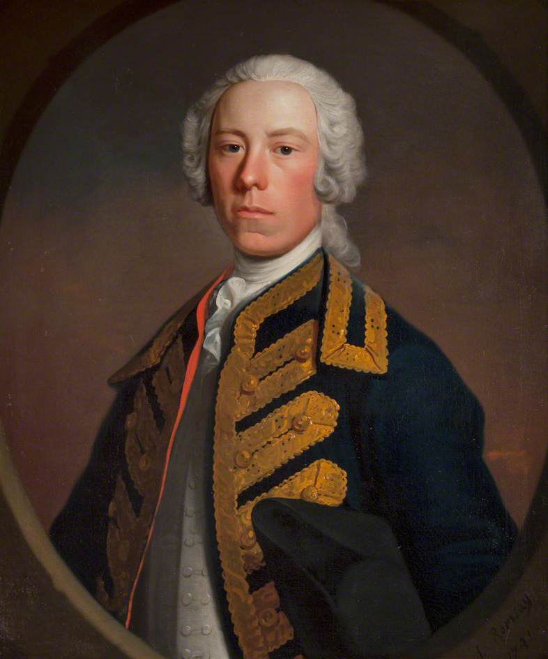 Portrait of a Naval Officer by Allan Ramsay, 1741 © McLean Museum and Art Gallery – Inverclyde Council