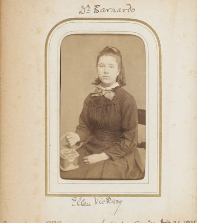 Ellen Vickery, fostered orphan, 1891 © Museum of London