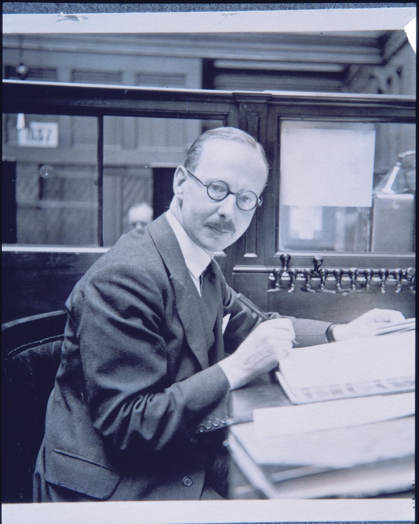 Mr Scott, Rothschild clerk, from a privately compiled album of photographs of New Court staff, c.1937. Courtesy of The Rothschild Archive London.