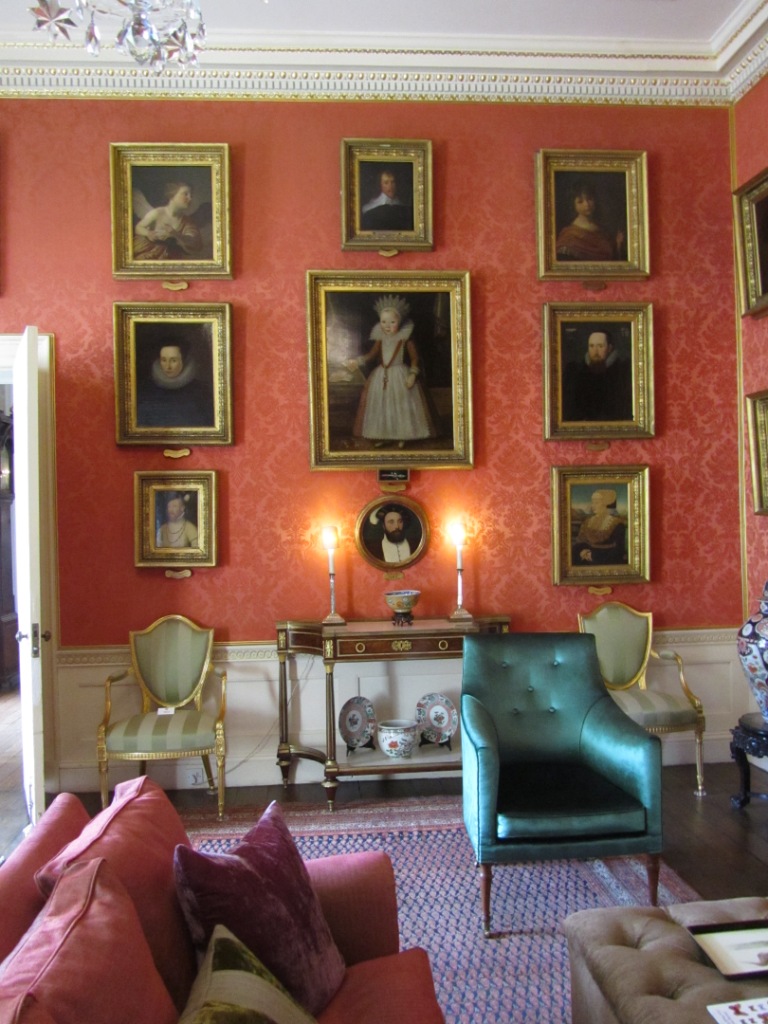 Our tour of the house began in the Breakfast Room, with its impressive collection of sixteenth- and seventeenth-century portraits.