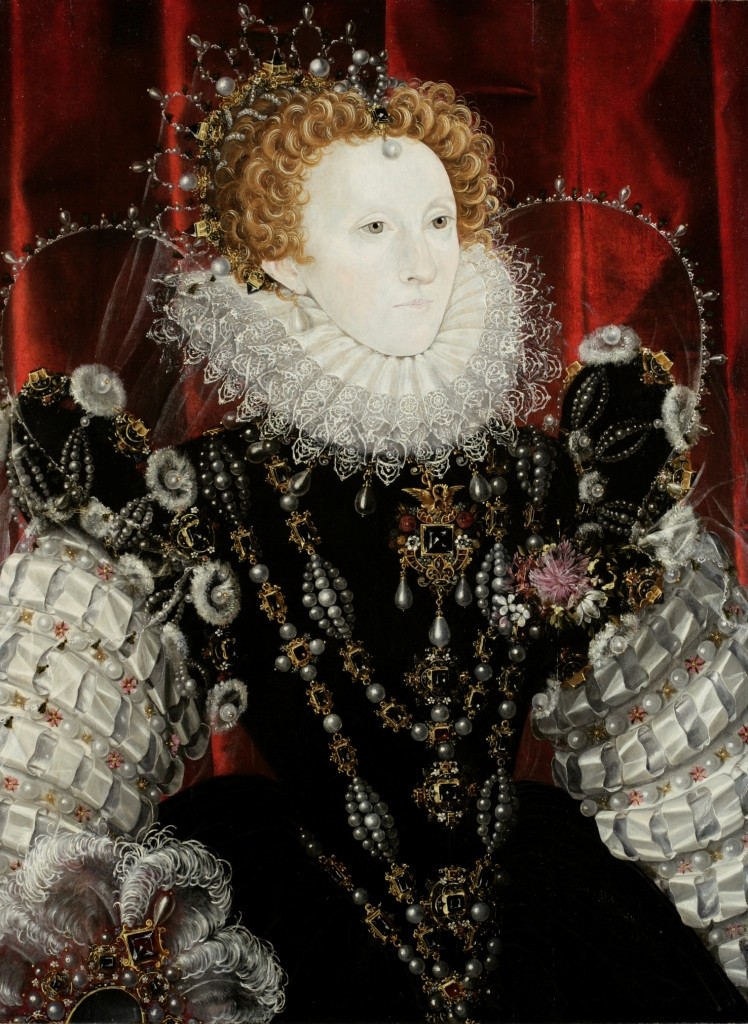 Queen Elizabeth I attributed to Nicholas Hilliard,16th Century. Waddesdon (Rothschild Family) © Hamilton Kerr Institute
