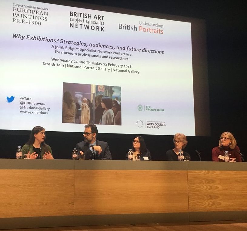 Panel discussion at the National Gallery, chaired by Gabriele Finaldi