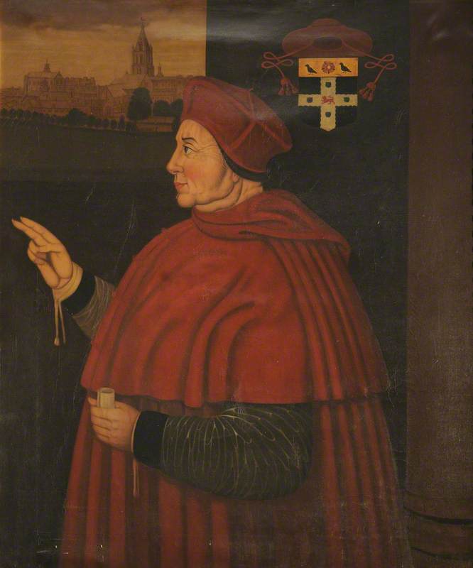 Cardinal Thomas Wolsey by Samson Strong. By permission of the Governing Body of Christ Church, Oxford