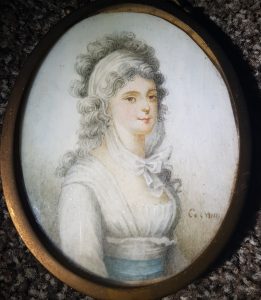 Unidentified Lady signed 'Cosway'. Fanshawe Collection, Valence House Museum, London Borough of Barking & Dagenham