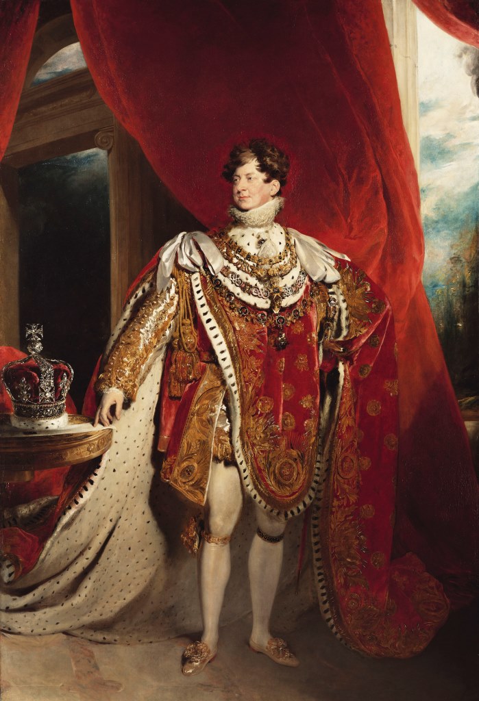 George IV by Sir Thomas Lawrence, 1821. Royal Collection Trust / © Her Majesty Queen Elizabeth II 2019.