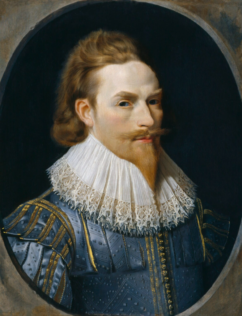 Self-portrait by Sir Nathaniel Bacon, country gentleman and painter, c.1625. © National Portrait Gallery, London