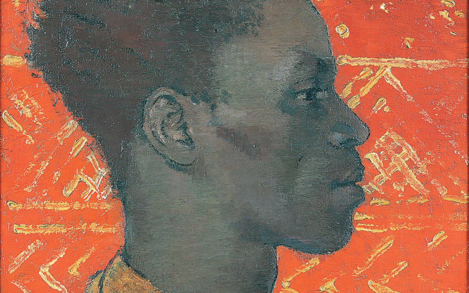 Glyn Philpot, Jamaican Man in Profile (Henry Thomas), 1934-5, oil on canvas, Pallant House Gallery, Chichester.
