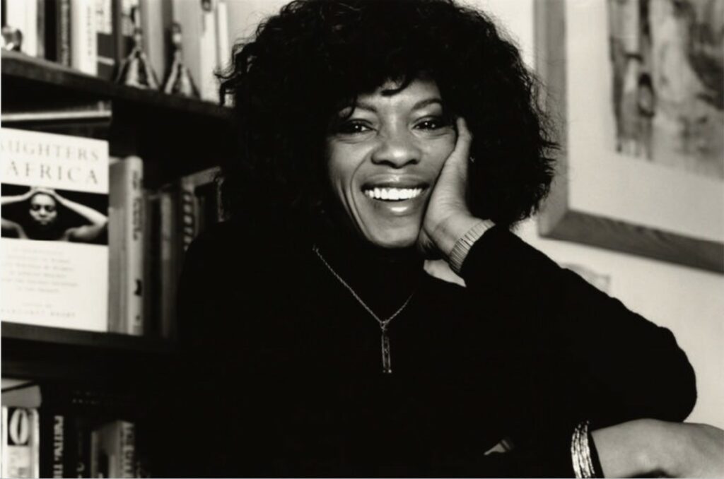 Image credit: Writer, publisher and broadcaster Margaret Busby. Modern bromide print by Roshini Kempadoo, for Format Photographers, December 1992. National Portrait Gallery, London. NPG x133136. © Roshini Kempadoo. 